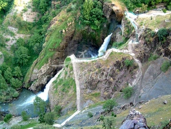 Shalmash Falls – Sardasht - view 2