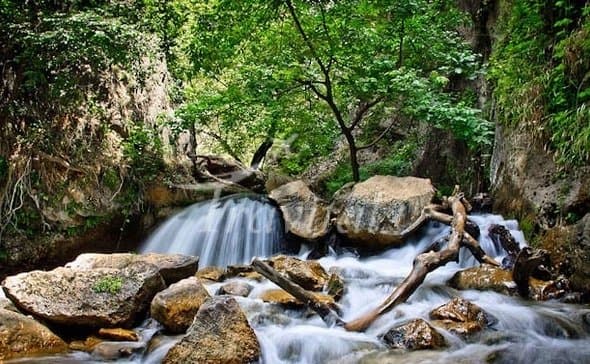 Atashgah Waterfall – Lordegan - view 3