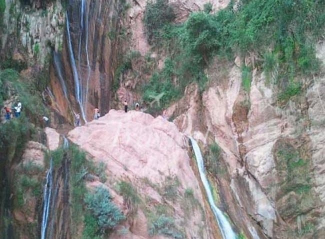 Noujian Waterfall of Lorestan – Khorram Abad - view 2