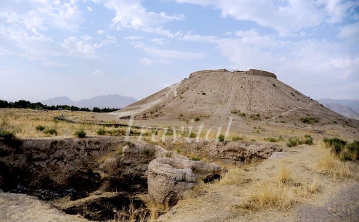 Uzbeki Historical Hill – Nazarabad - view 1