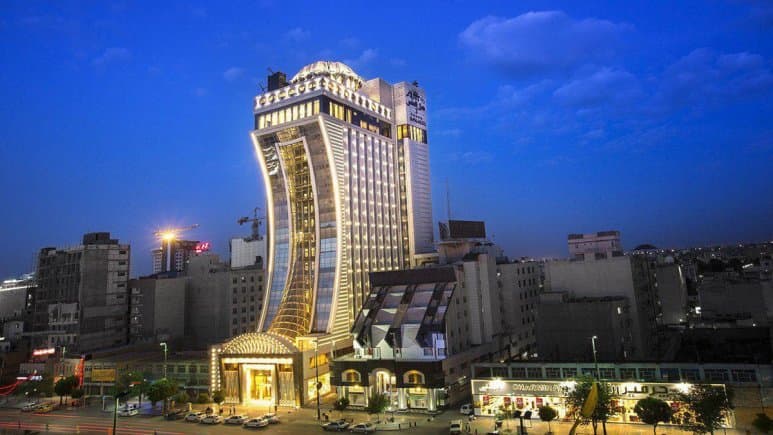 15 hotels near the holly shrine of Imam Reza