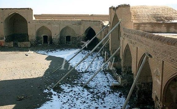 Khargooshi Caravansary, Aqda – Ardakan - view 3