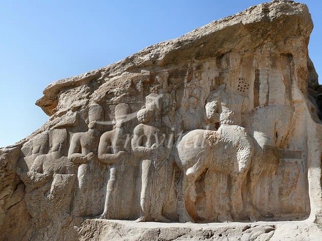 Naqsh-e-Rajab Engraving, North Persepolis – Marvdasht - view 3