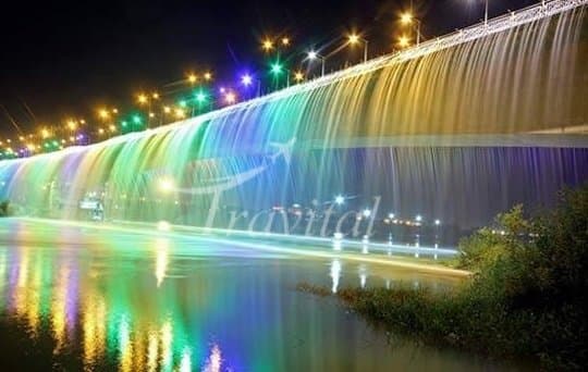 Pol-e Haftom Waterfall of Ahvaz (Seventh Bridge)
