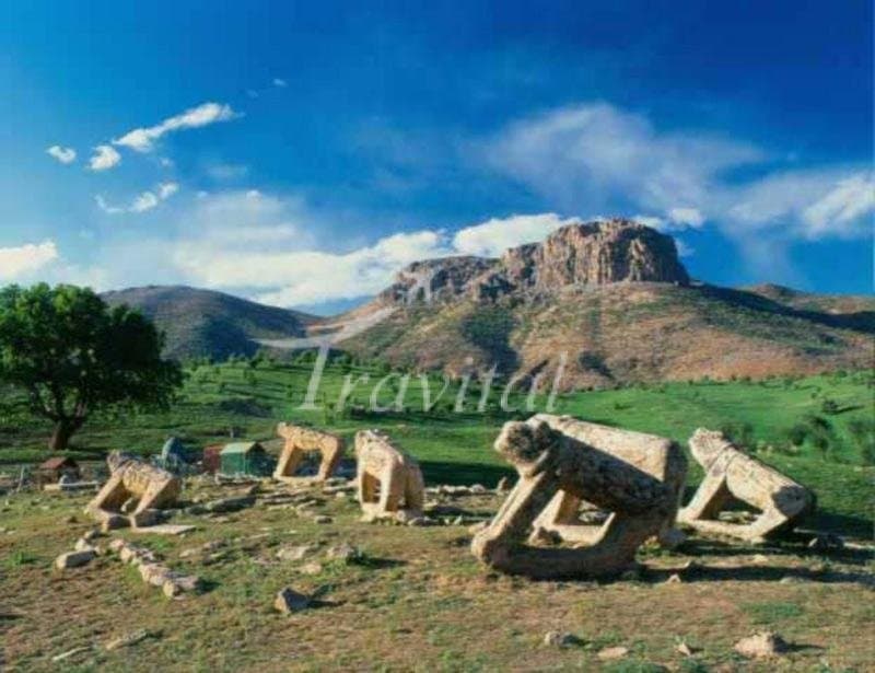 The Stone Lions, the Symbol of Bakhtiari People – Shahrekord - view 3