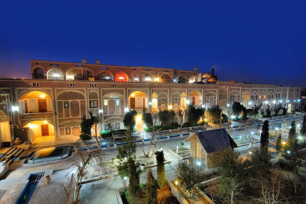 Traditional accommodations in Yazd